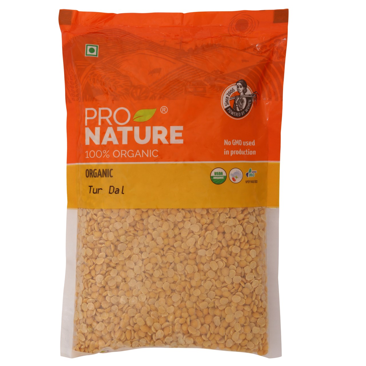 Picture of  Pro Nature 100% Organic Tur Dal 500g