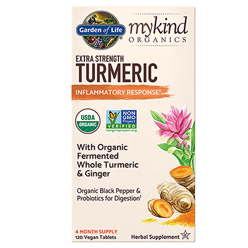 Picture of Garden of Life mykind Organics Extra Strength Turmeric Inflammatory Response