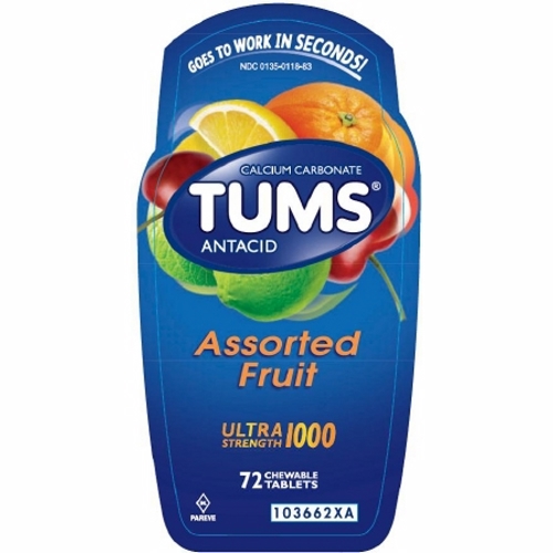 Show details for Tums Antacid Ultra Strength Picture of Tums Antacid Ultra Strength