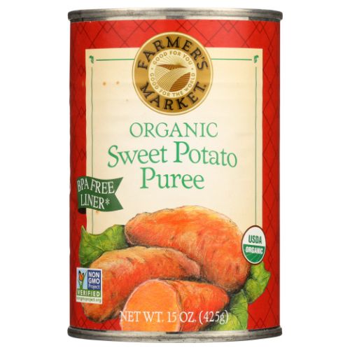 Show details for Farmers market Organic Sweet Potato Puree Picture of Farmers market Organic Sweet Potato Puree