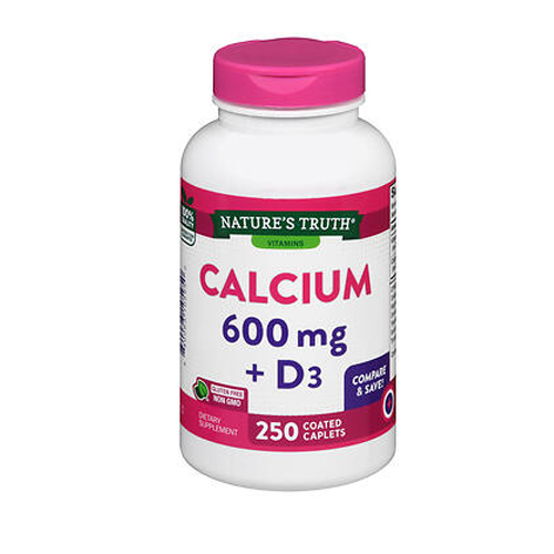 Show details for Nature's Truth Nature'S Truth Calcium + D3 Caplets Picture of Nature's Truth Nature'S Truth Calcium + D3 Caplets