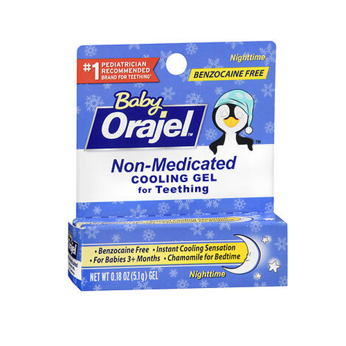 Picture of Baby Orajel Baby Orajel Non-Medicated Cooling Gel for Teething Nighttime