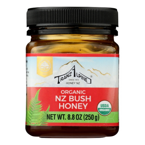 Picture of Tranzalpine Organic NZ Bush Honey