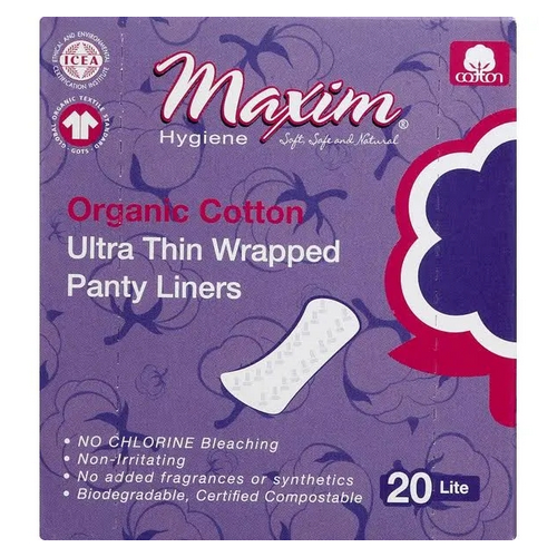 Picture of Maxim Hygiene Products Organic Cotton Ultra Thin Wrapped Panty