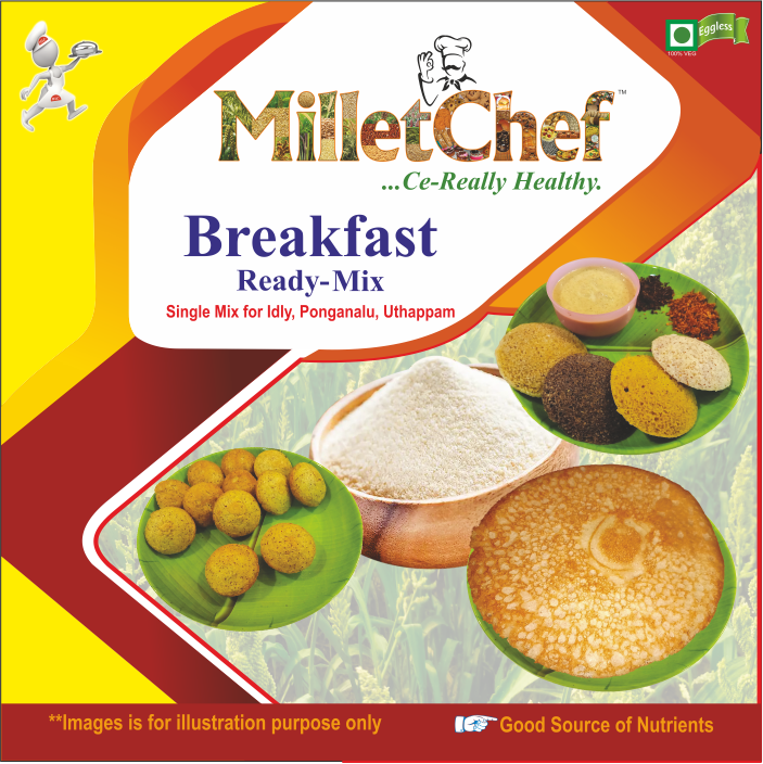 Picture of Multi Millet Breakfast Ready Mix