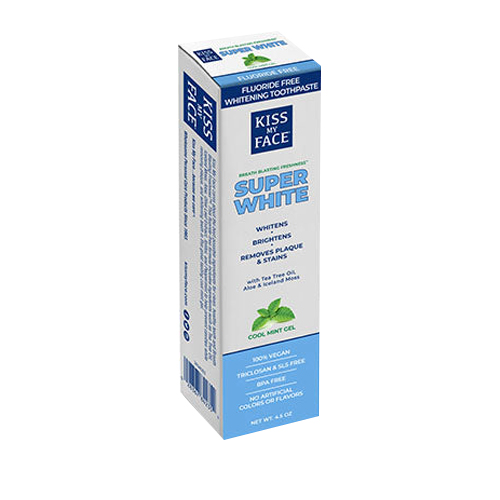 Picture of Kiss My Face Fluoride Free Whitening Gel Toothpaste