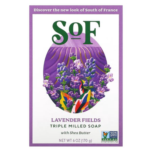 Show details for South Of France Soaps French Milled Oval Soap Picture of South Of France Soaps French Milled Oval Soap