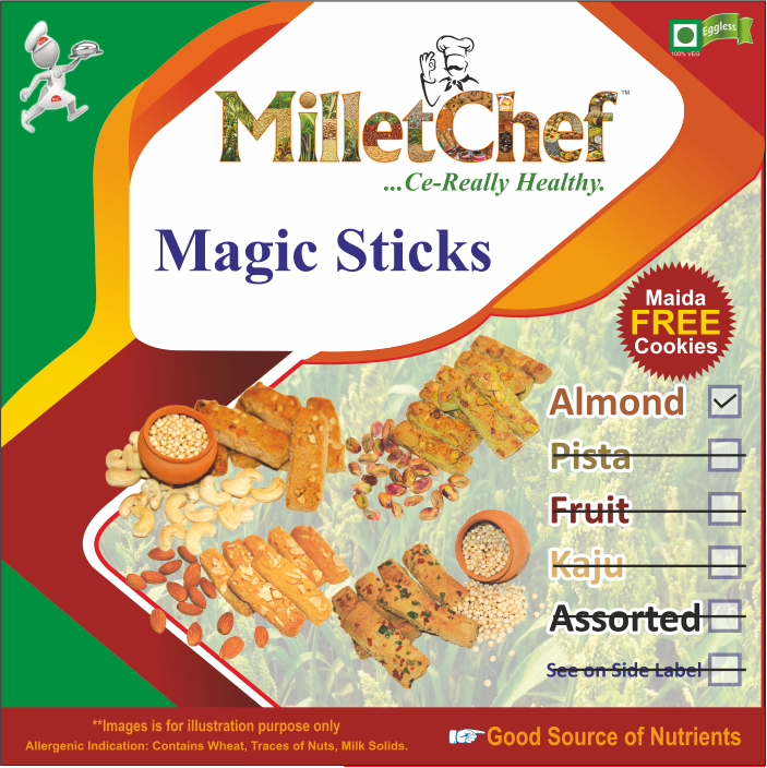 Picture of Millet Almond Sticks 200g