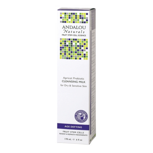 Picture of Andalou Naturals Apricot Probiotic Cleansing Milk