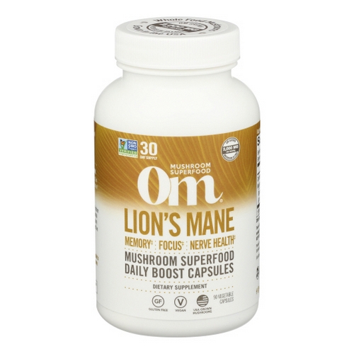 Show details for Om Mushrooms Lion's Mane Picture of Om Mushrooms Lion's Mane