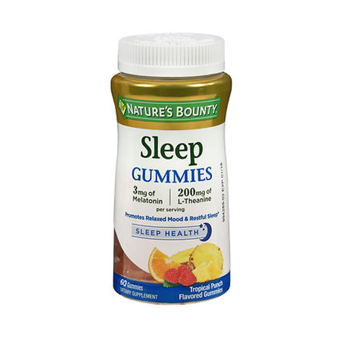 Picture of Nature's Bounty Sleep Gummies Topical Punch Flavored