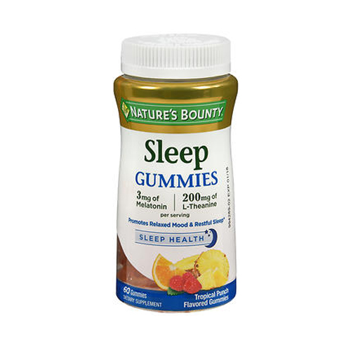 Show details for Nature's Bounty Sleep Gummies Topical Punch Flavored Picture of Nature's Bounty Sleep Gummies Topical Punch Flavored