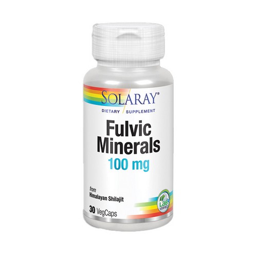 Picture of Solaray Fulvic Minerals 100 mg - 30 Veg Caps
