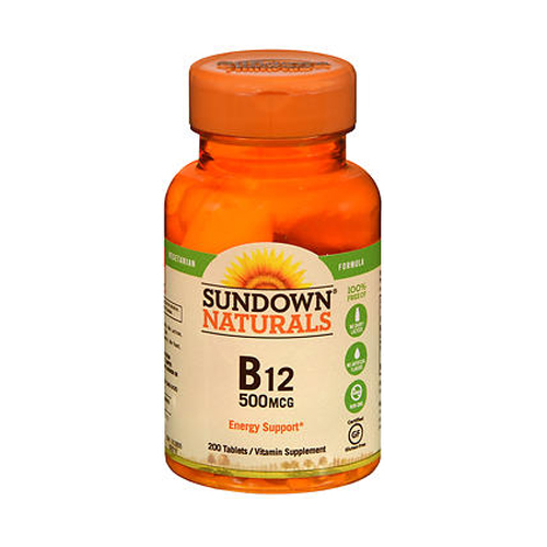 Show details for Sundown Naturals Sundown Naturals B12 Tablets Picture of Sundown Naturals Sundown Naturals B12 Tablets