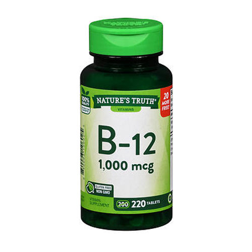 Show details for Nature's Truth Nature'S Truth B-12 Tablets Picture of Nature's Truth Nature'S Truth B-12 Tablets