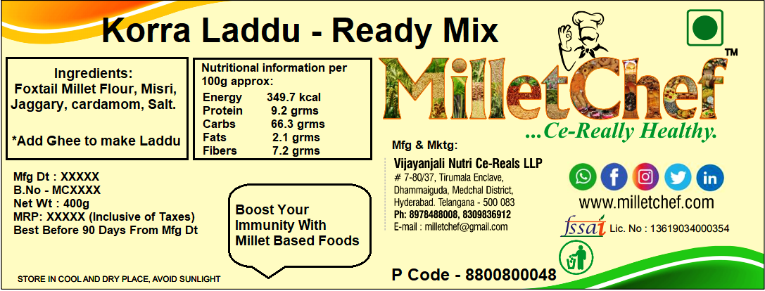 Picture of Foxtail Millet Laddu Ready Mix