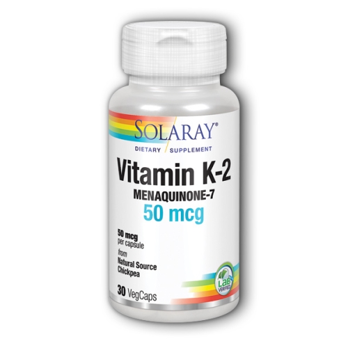 Picture of Solaray Vitamin K2 Menaquinone-7