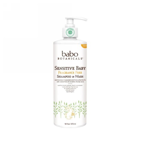 Show details for Babo Botanicals Sensitive Baby Shampoo & Wash Picture of Babo Botanicals Sensitive Baby Shampoo & Wash