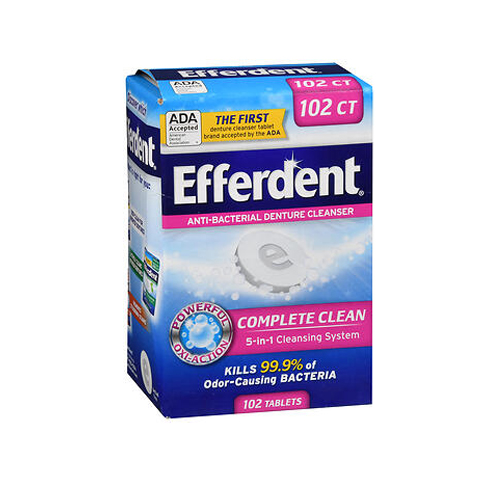 Picture of Efferdent Efferdent Complete Clean Anti-Bacterial