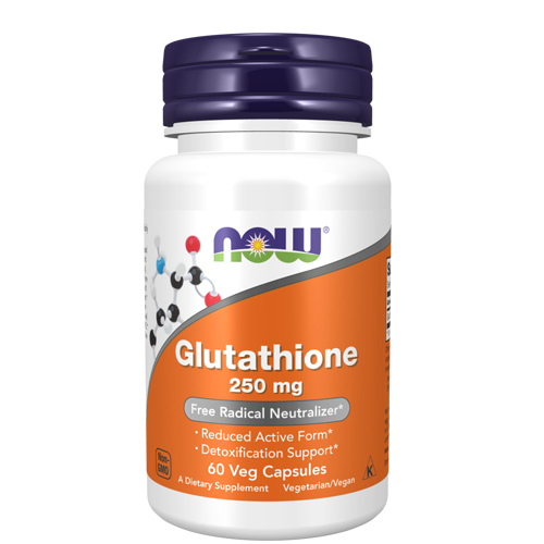 Picture of Now Foods Glutathione 250 mg - 60 veg capsules 