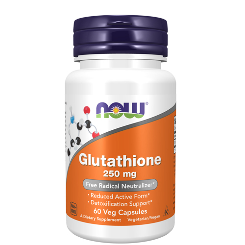 Show details for Now Foods Glutathione 250 mg - 60 veg capsules  Picture of Now Foods Glutathione 250 mg - 60 veg capsules