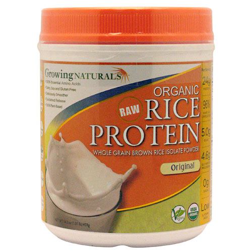 Picture of Growing Naturals Organic Rice Protein