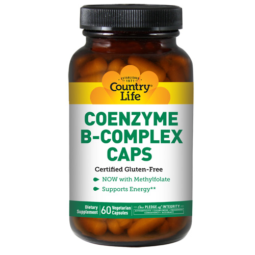 Show details for Country Life Coenzyme B-Complex Vegetarian Picture of Country Life Coenzyme B-Complex Vegetarian