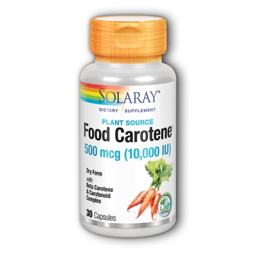 Picture of Solaray Food Carotene - 30 Caps