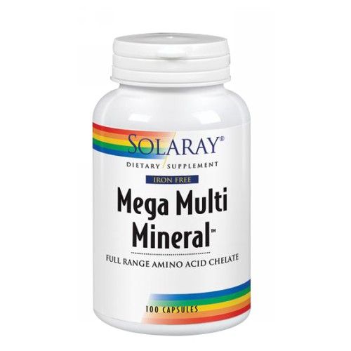 Picture of Solaray Mega Multi Mineral - 100 Caps