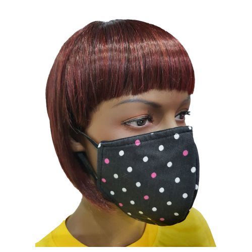 Picture of Giftscircle Fancy Cloth Face Mask for Adult - Polka Dots