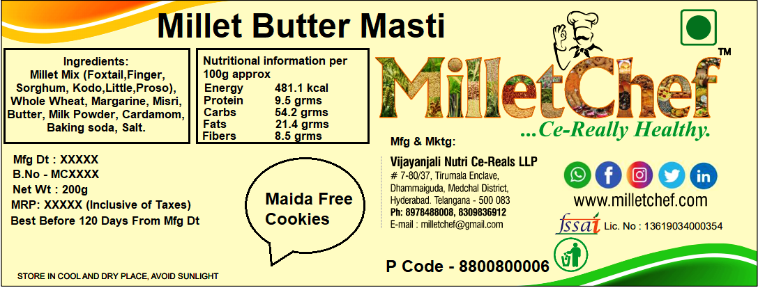 Picture of Millet Butter Masti 200g