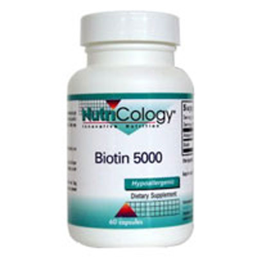 Show details for Nutricology/ Allergy Research Group Biotin 5000 Picture of Nutricology/ Allergy Research Group Biotin 5000