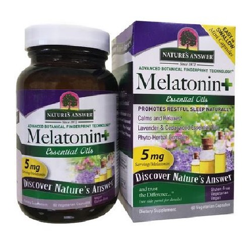 Show details for Nature's Answer Melatonin Plus Picture of Nature's Answer Melatonin Plus