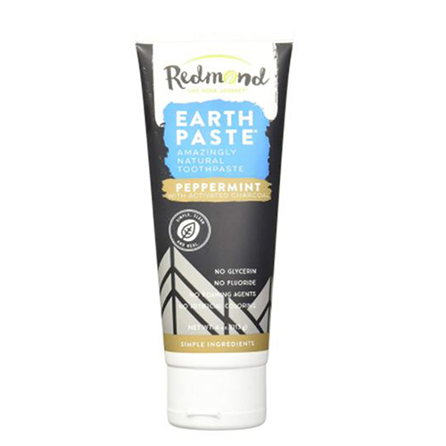 Picture of Redmond Natural Toothpaste Peppermint Charcoal