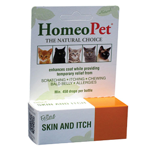 Picture of HomeoPet Solutions Feline Skin & Itch Drops