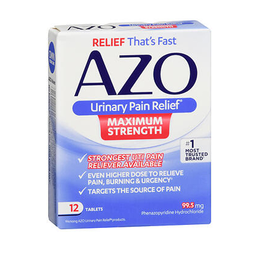 Picture of Azo Azo Standard Maximum Strength Tablets For Urinary Pain Reliever