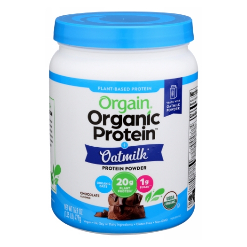 Picture of Orgain Protein Oatmilk Plant Based Chocolate