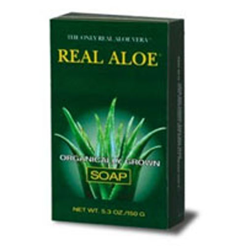 Show details for Real Aloe Aloe Vera Bar Soap Picture of Real Aloe Aloe Vera Bar Soap