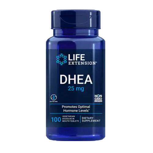 Picture of Life Extension DHEA 25 mg - 100 Dissolve Tablets