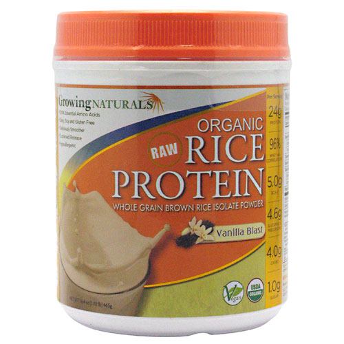 Picture of Growing Naturals Organic Rice Protein