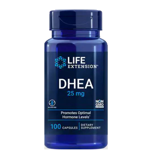 Picture of Life Extension DHEA 25 mg - 100 Capsules