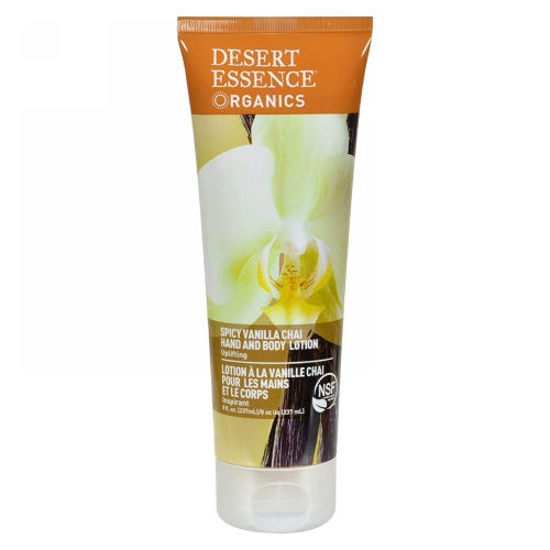 Picture of Desert Essence Spicy Vanilla Chai Hand & Body Lotion