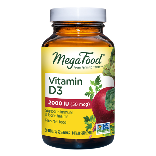 Show details for MegaFood Vitamin D3 Picture of MegaFood Vitamin D3