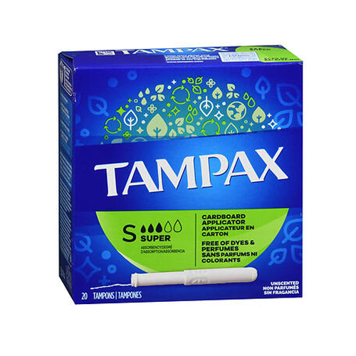 Picture of Tampax Tampax Tampons With Flushable Applicator Super Absorbency
