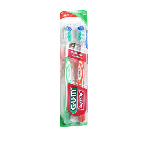 Gum Gum Super Tip Toothbrushes Value Pack Soft Regular Buy Indian