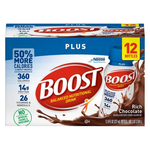 Picture of Nestle Healthcare Nutrition Boost Plus Nutritional Drink Rich Chocolate