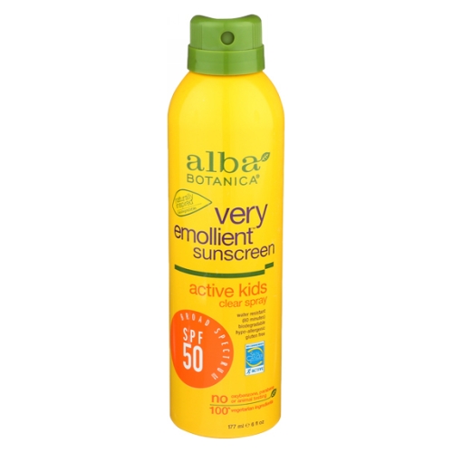 Picture of Alba Botanica Very Emollient Active Kids Clear Spray Sunscreen SPF50