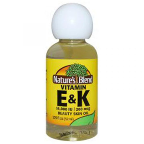 Picture of Nature's Blend Vitamin E Oil & Vitamin K