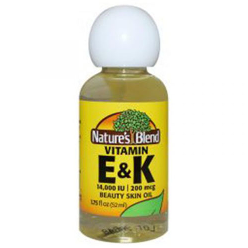 Show details for Nature's Blend Vitamin E Oil & Vitamin K Picture of Nature's Blend Vitamin E Oil & Vitamin K