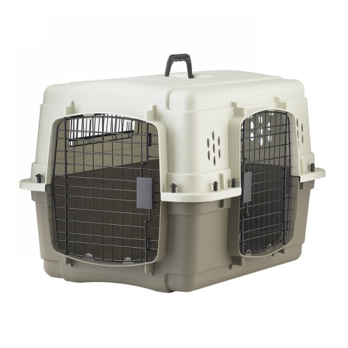 Pet Lodge Double Door Plastic & Wire Dog Crate Small Buy Indian